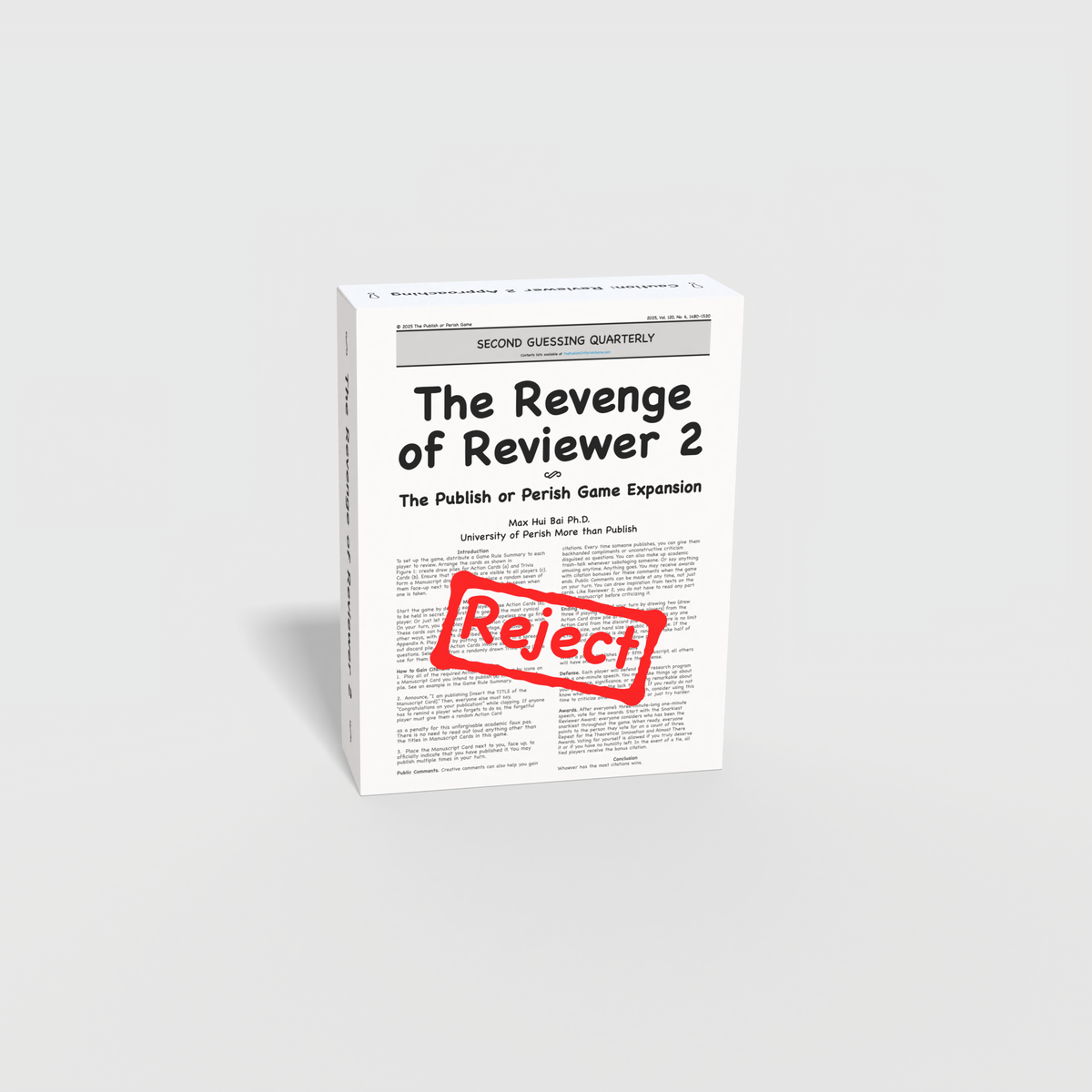 The Revenge of Reviewer 2 (Expansion 1)