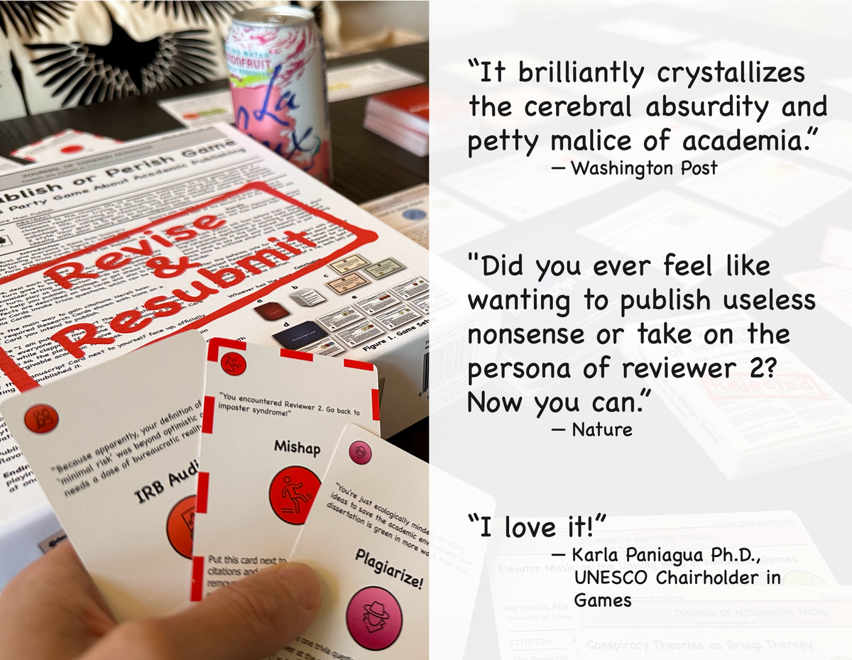 Publish or Perish — Academic Publishing Party Game