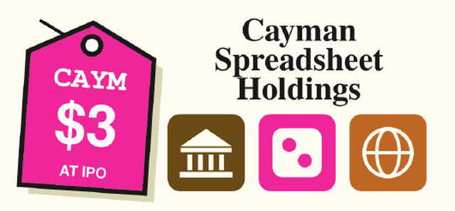 Stock card: Cayman Spreadsheet Holdings
